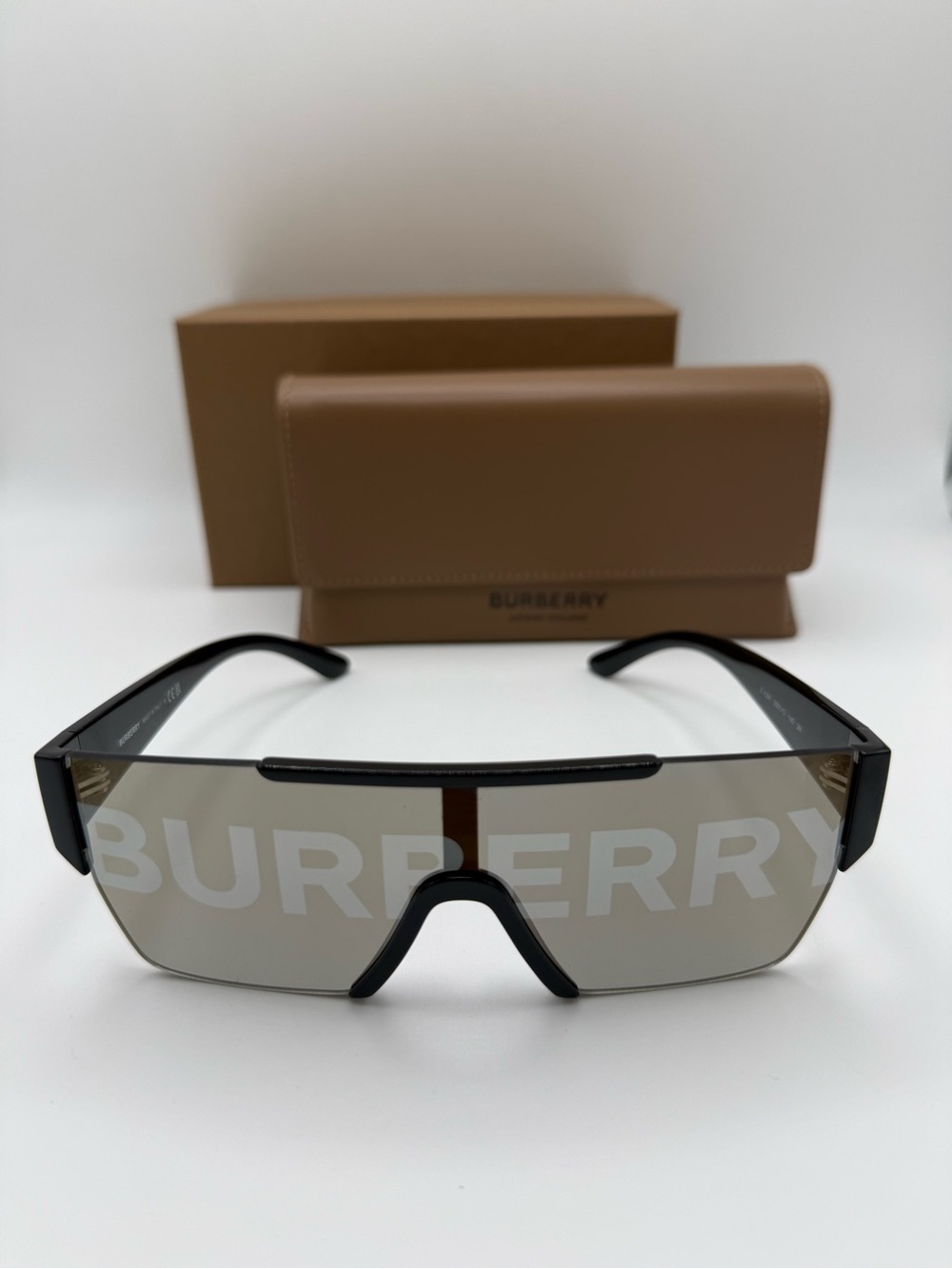 Burberry Black BE 4291 Reflective Sunglasses